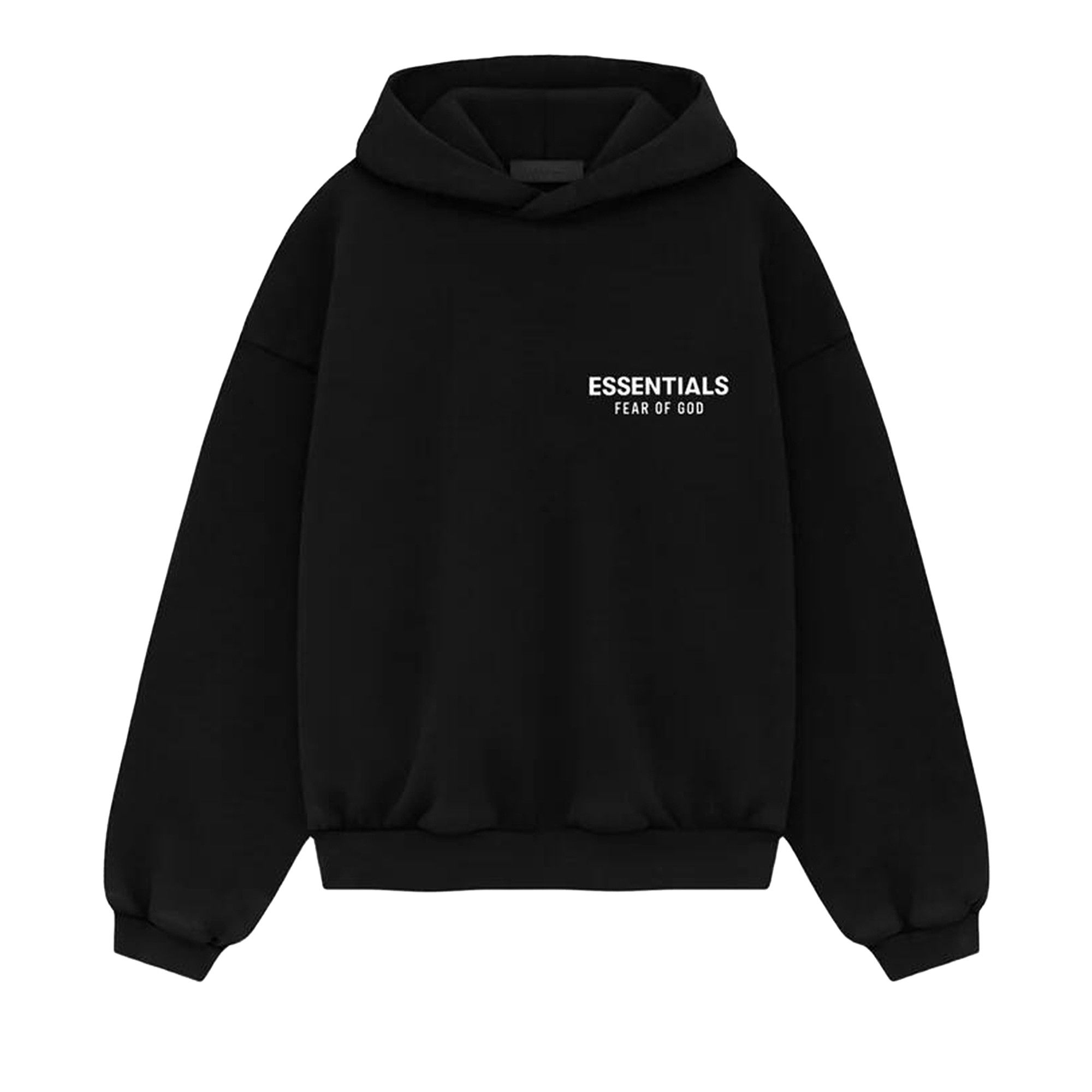 Buy Fear of God Essentials Kids Fleece Hoodie 'Black
