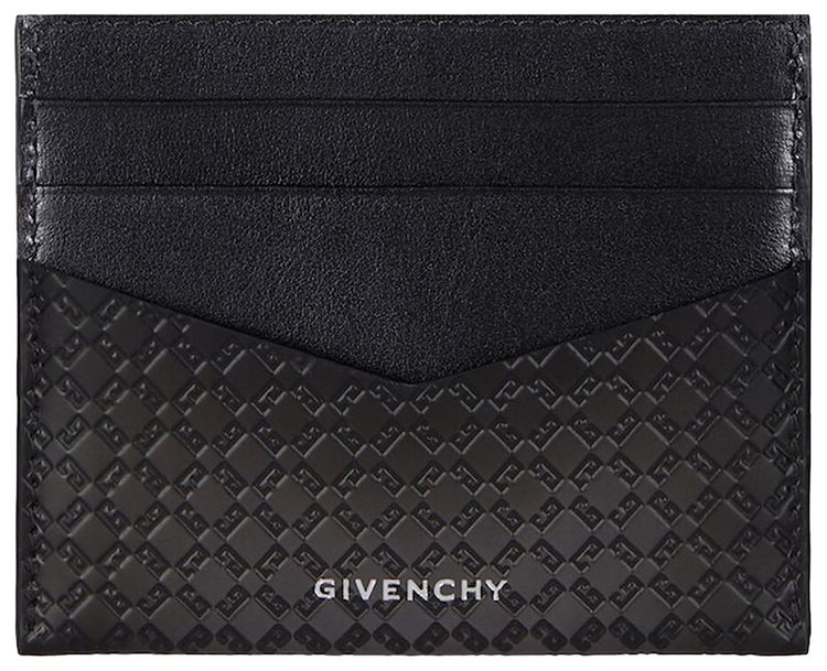 Givenchy Logo Card Holder Dark Grey