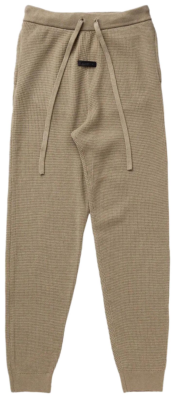 Fear of God Essentials Waffle Fitted Sweatpant Desert Sand