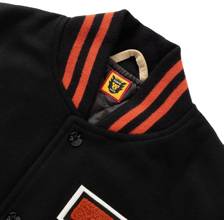 Human Made Varsity Jacket Black
