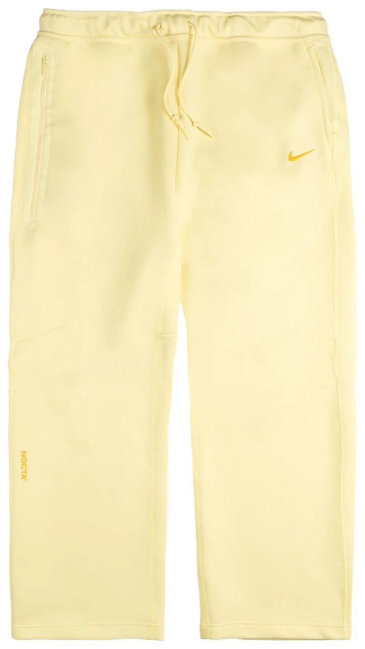 Nike NOCTA Tech Fleece Open Hem Sweatpants Citron TintVivid Sulfur