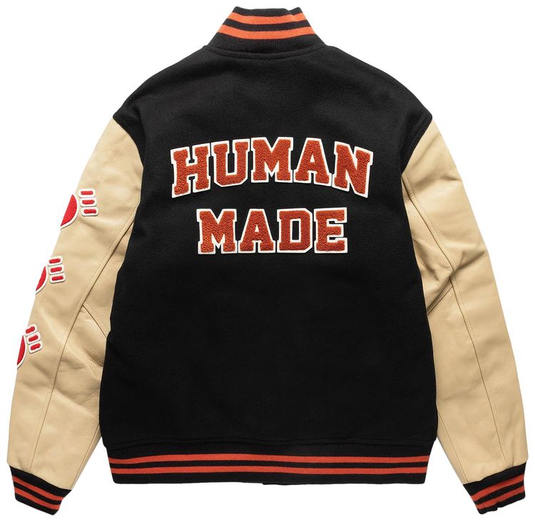 Human Made Varsity Jacket Black