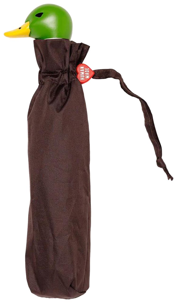 Human Made Duck Compact Umbrella Brown