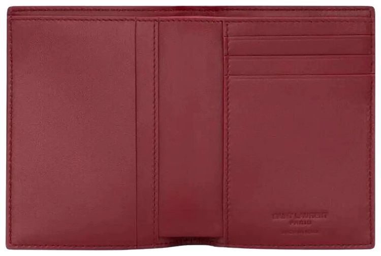 Saint Laurent Card Holder Ribes Glaze