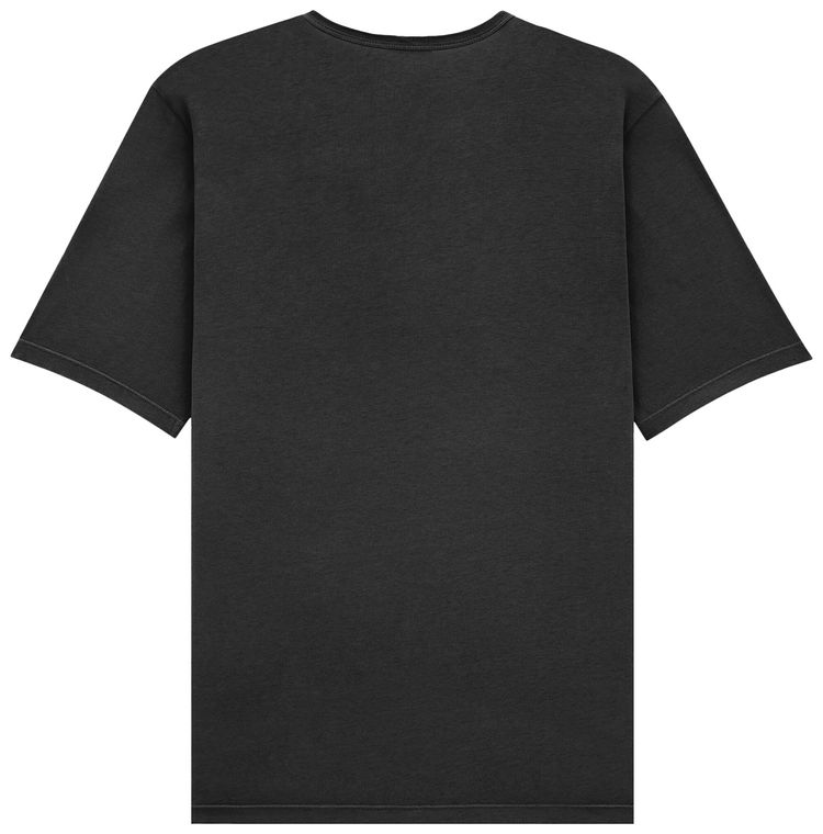 Saint Laurent Short Sleeve Tee Bleached Black