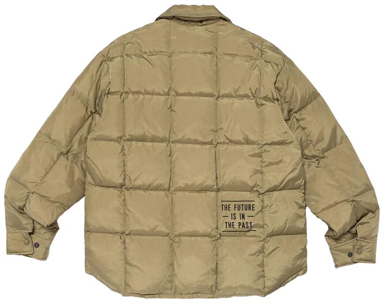 Human Made Down Shirt Jacket Olive Drab