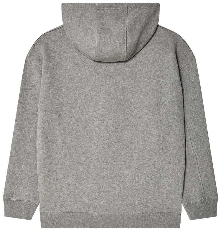 Loewe Relaxed Fit Hoodie Grey Melange