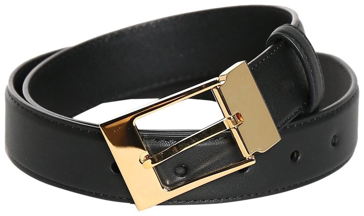 The Row Jewel Belt Black