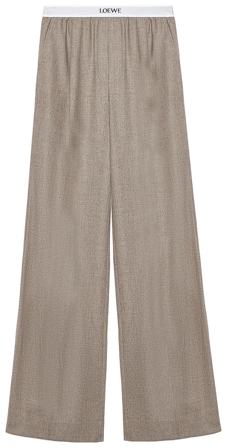 Loewe Woll Trouser Beige