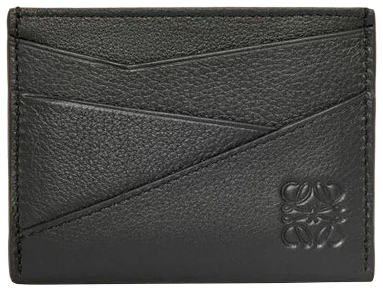Loewe Puzzle Edge Plain Cardholder Black
