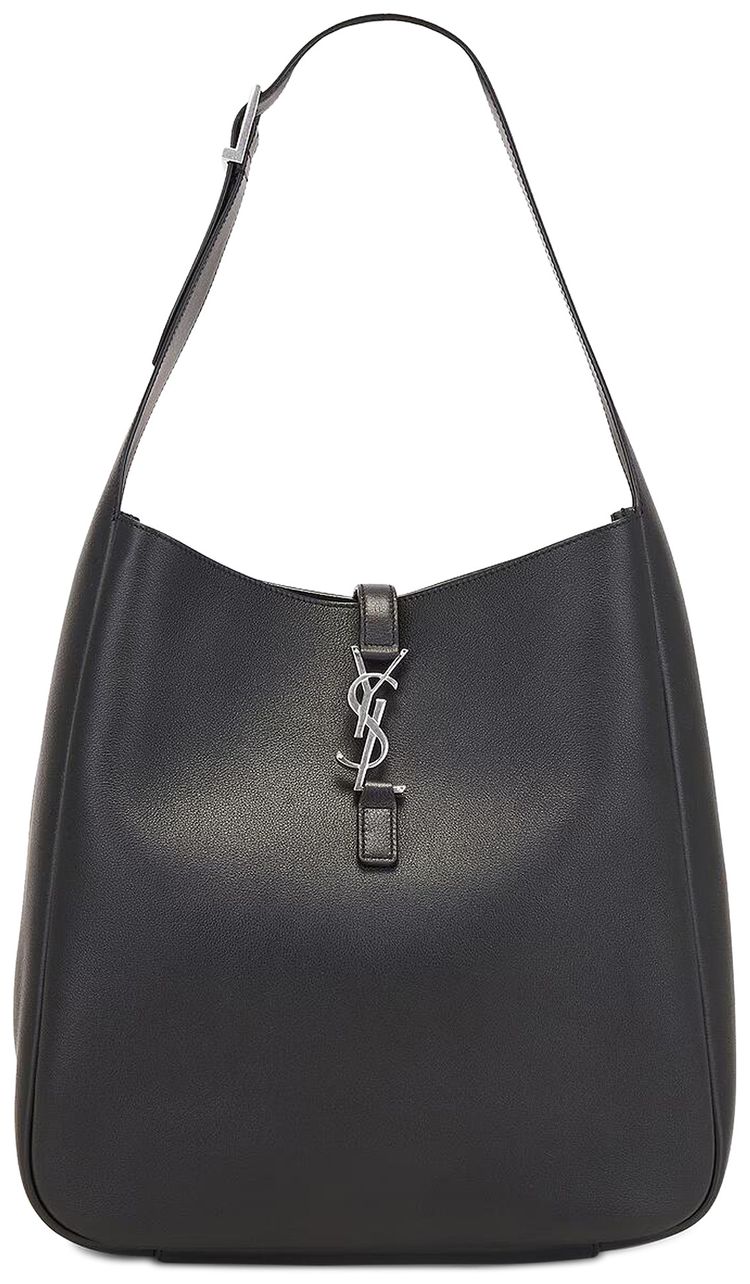 Saint Laurent Le 5 A 7 Supple Shoulder Bag Black