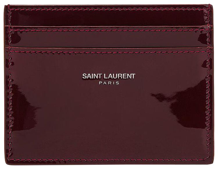 Saint Laurent Paris Card Case Ribes Glaze