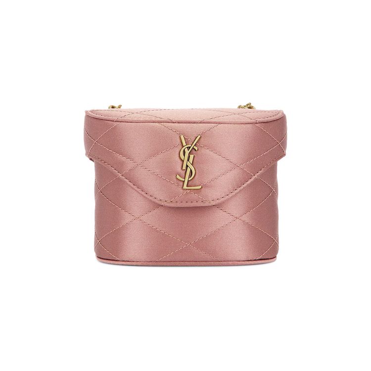 Saint Laurent Mini June Chain Bag Dragee
