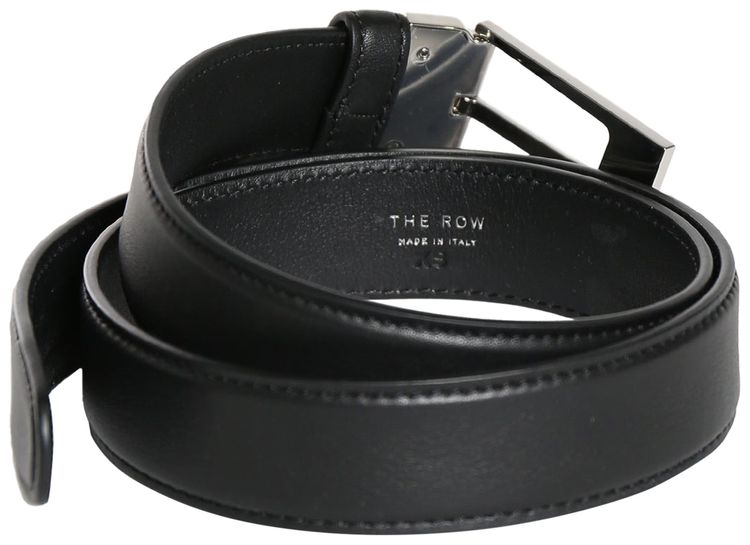 The Row Jewel Belt Black