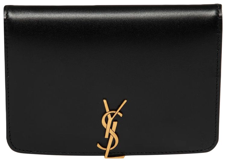 Saint Laurent Passport Case Black