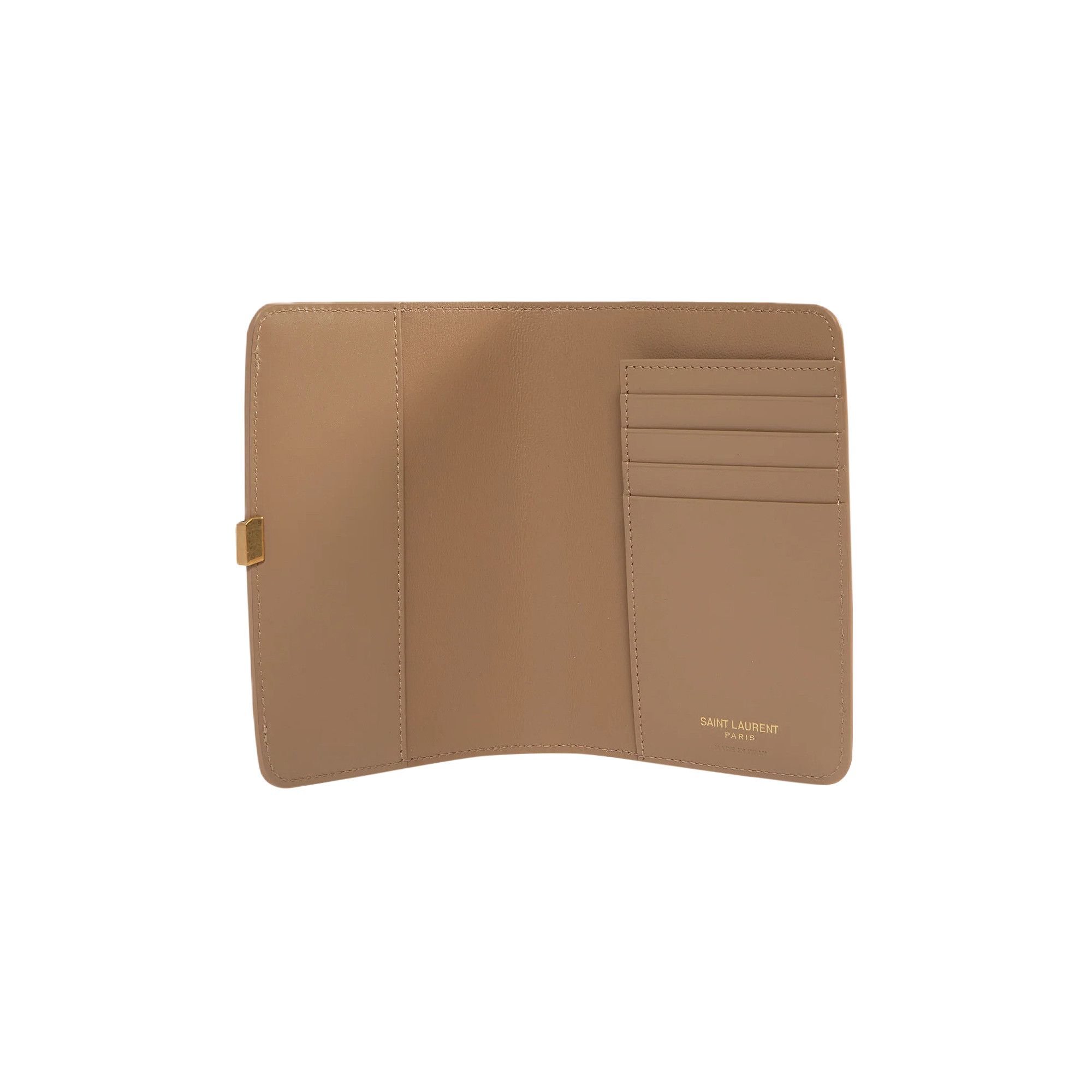 Buy Saint Laurent Passport Case 'Dark Toffee' - 821885 0SX0W 2646