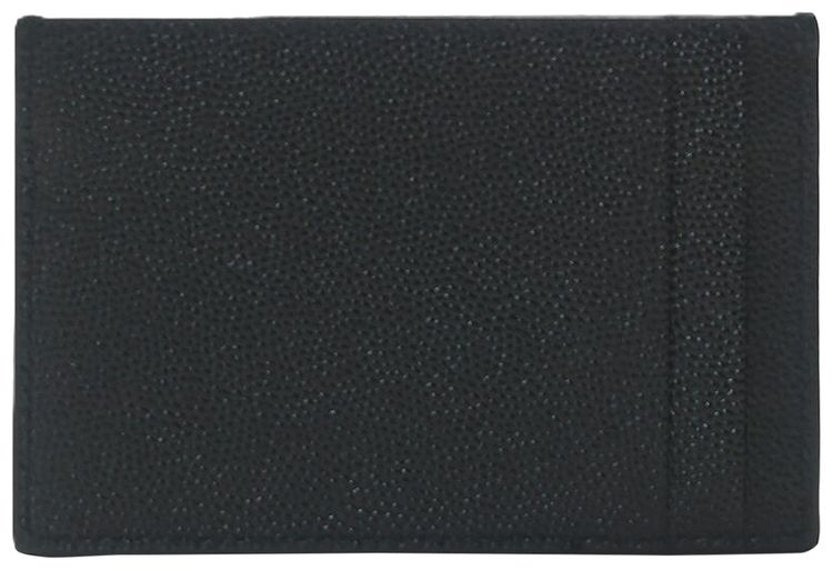 Saint Laurent Uptown Flap Card Case Black