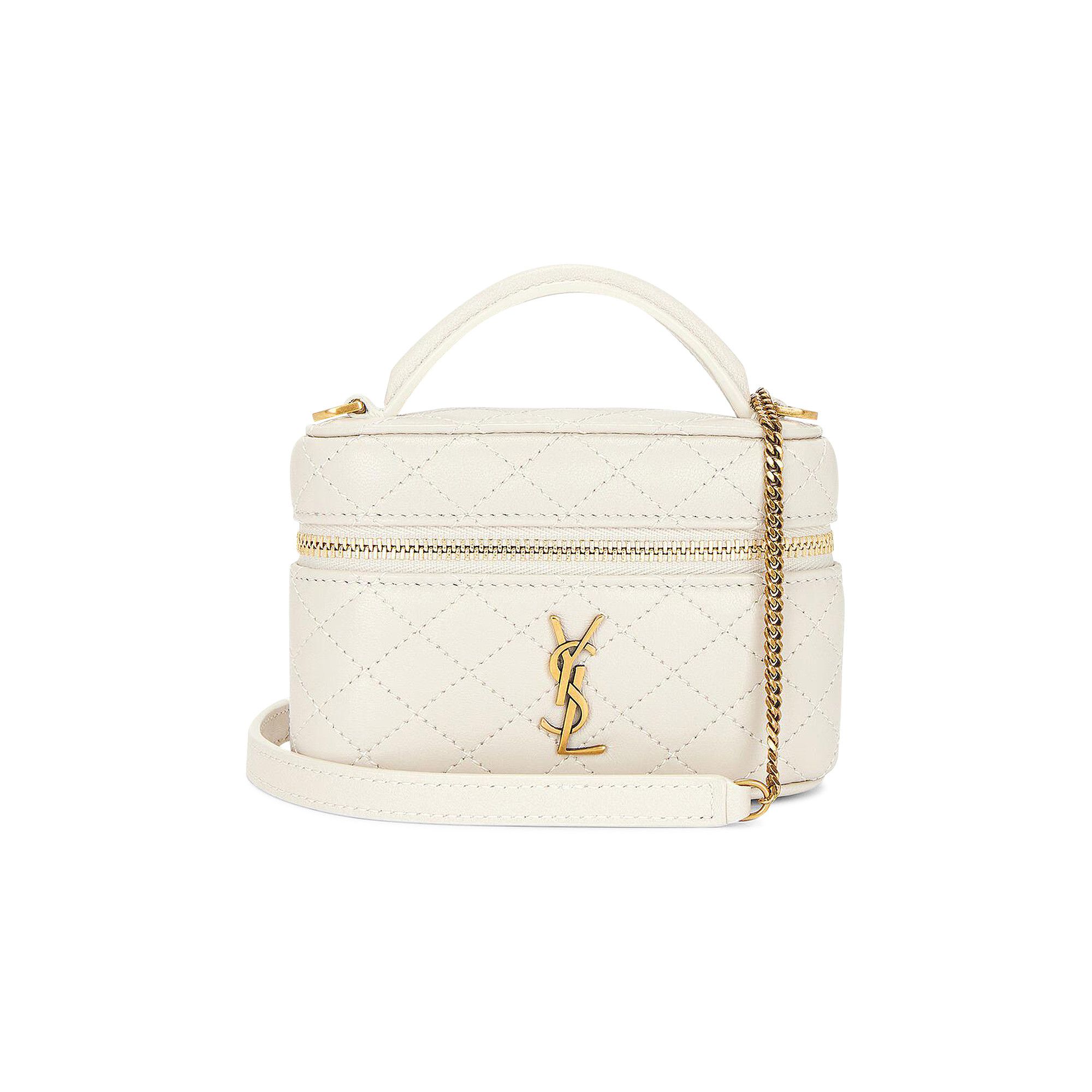 Buy Saint Laurent Micro Gaby Vanity Bag 'Cream Soft' - 819285