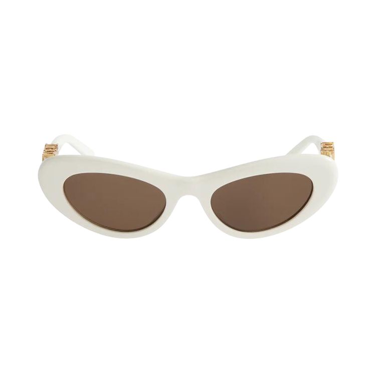 Loewe Slim Sunglasses Shiny IvoryBrown