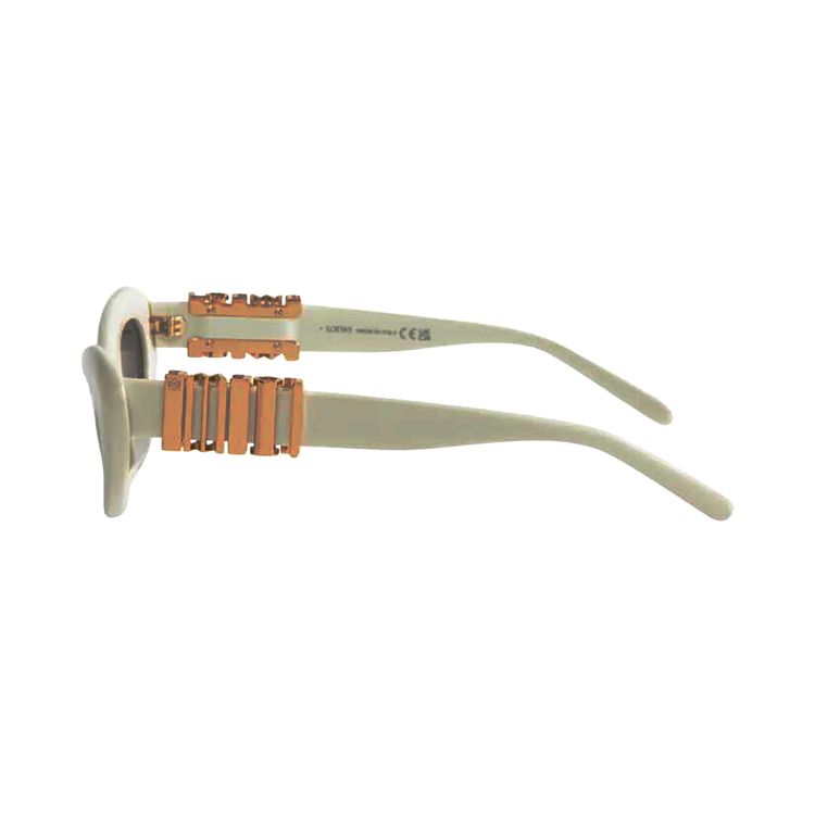 Loewe Slim Sunglasses Shiny IvoryBrown