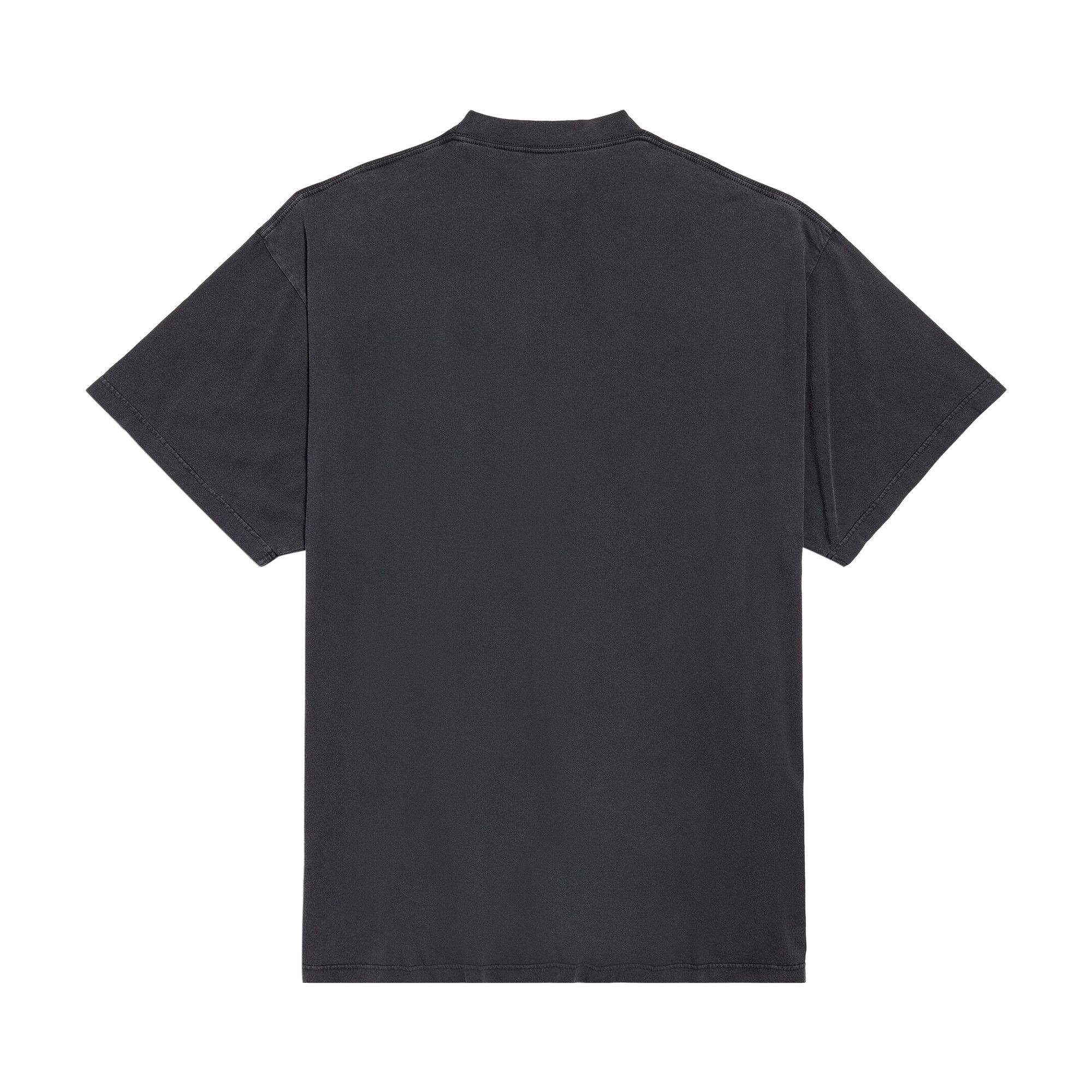 Buy Balenciaga Oversize Fit Getaria T-Shirt 'Faded Washed