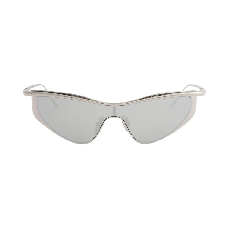 Loewe Signature Sunglasses Shiny PalladiumSmoke