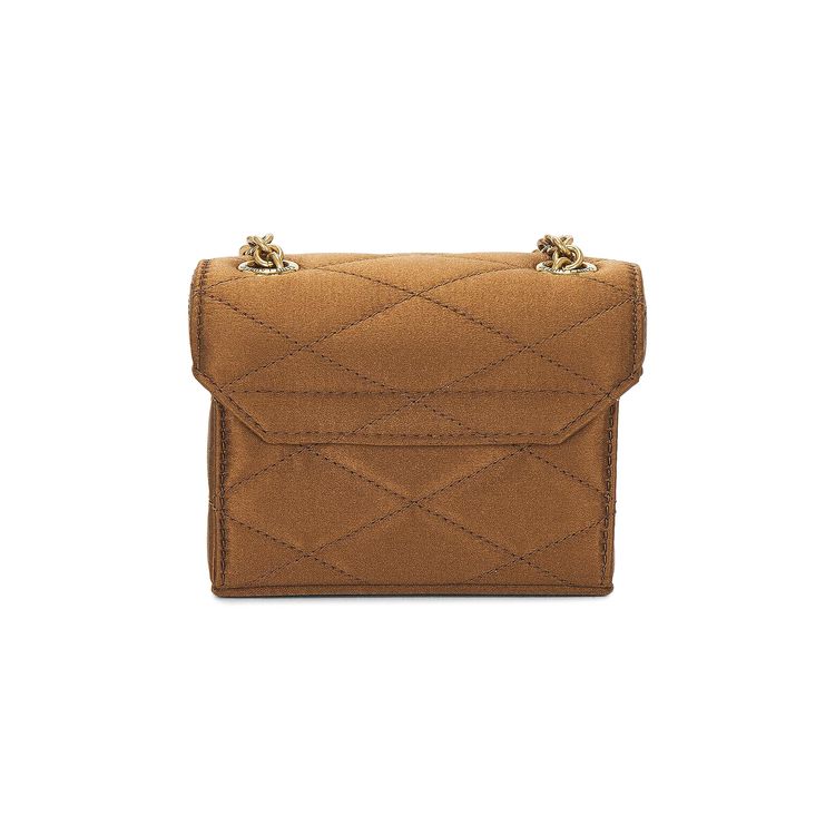 Saint Laurent Mini June Chain Bag Bitter Cocoa