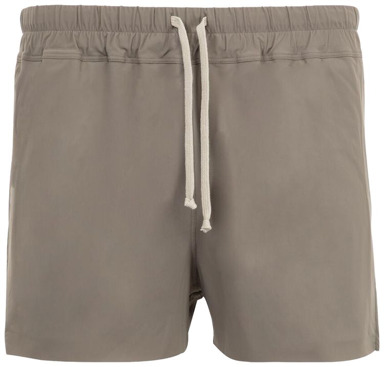 Rick Owens Boxer Swim Shorts Dust