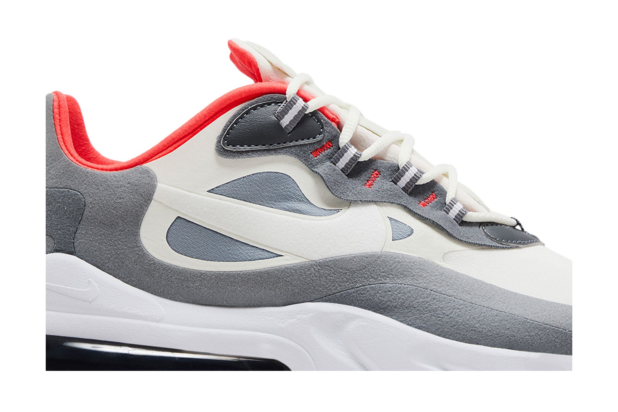 nike air max 270 react red grey