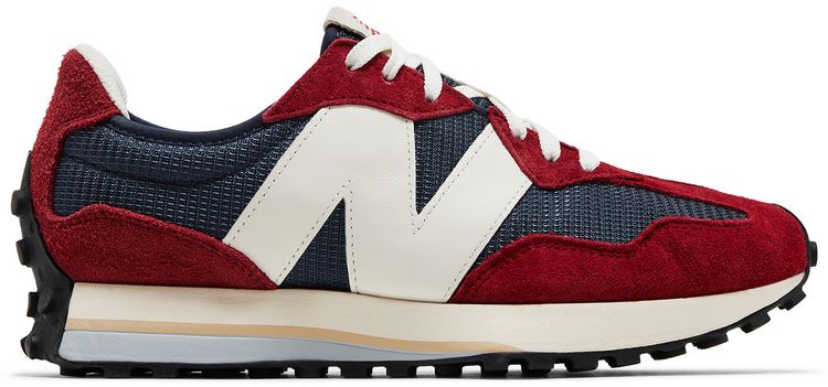 New Balance 327 Navy Scarlet