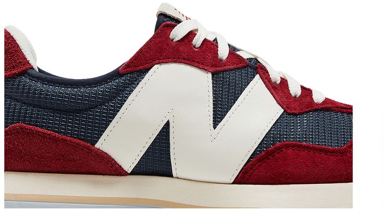 New Balance 327 Navy Scarlet