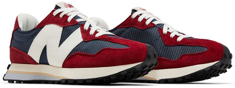 New Balance 327 Navy Scarlet