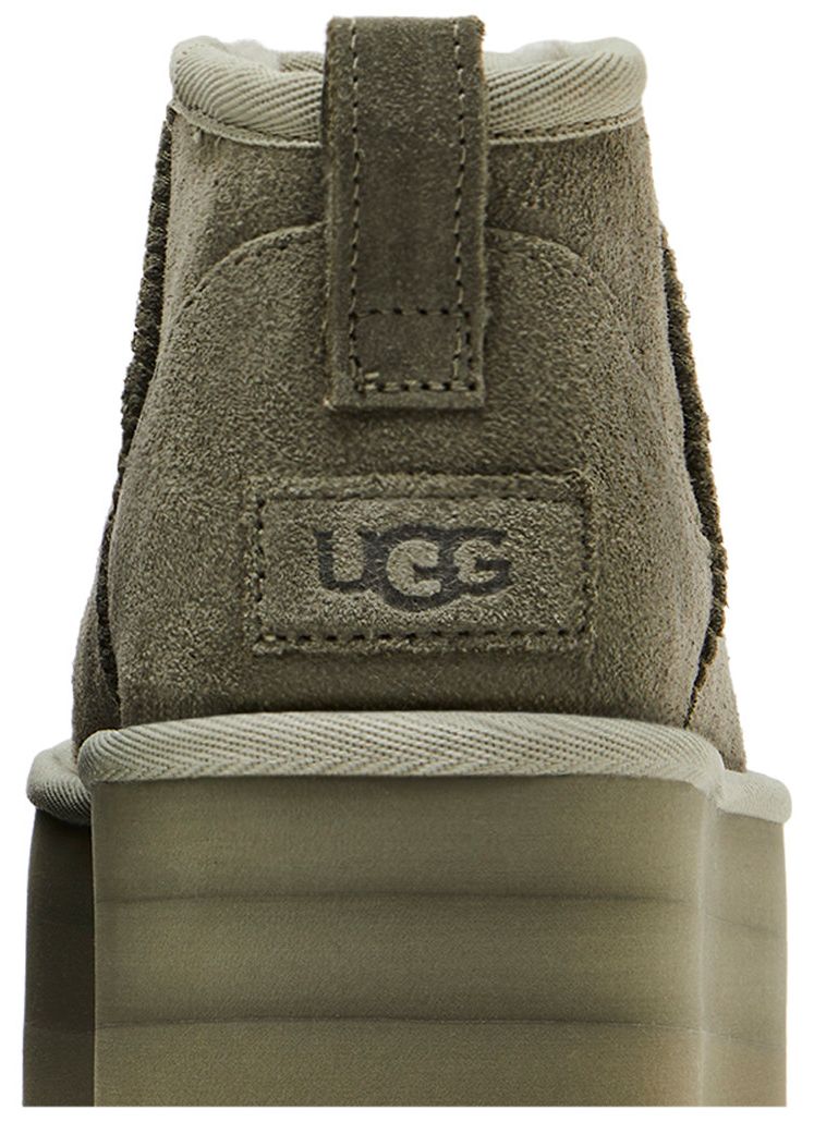 UGG Wmns Classic Ultra Mini Platform Boot Moss Green