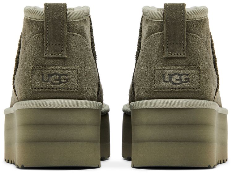 UGG Wmns Classic Ultra Mini Platform Boot Moss Green