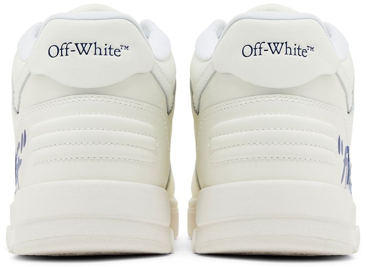 Off White Out of Office Low For Walking   White Blue White Sole
