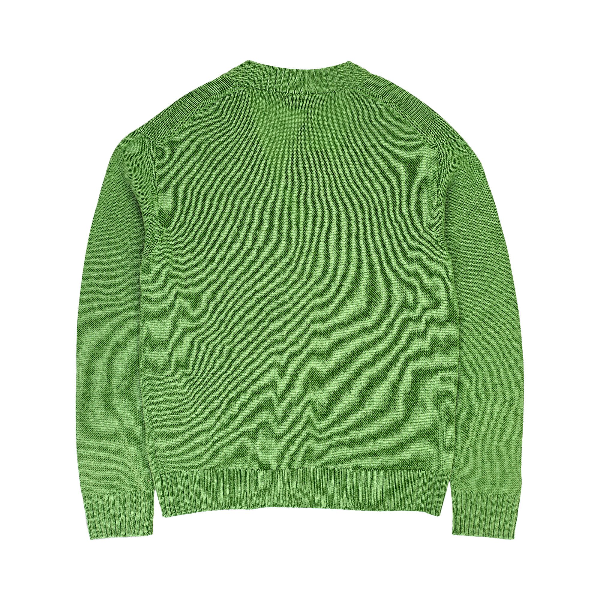 トップス PRADA Lambswool Cardigan Green size50 Buy Prada Logo Cardigan 'Green' - UMG132 GREE | GOAT