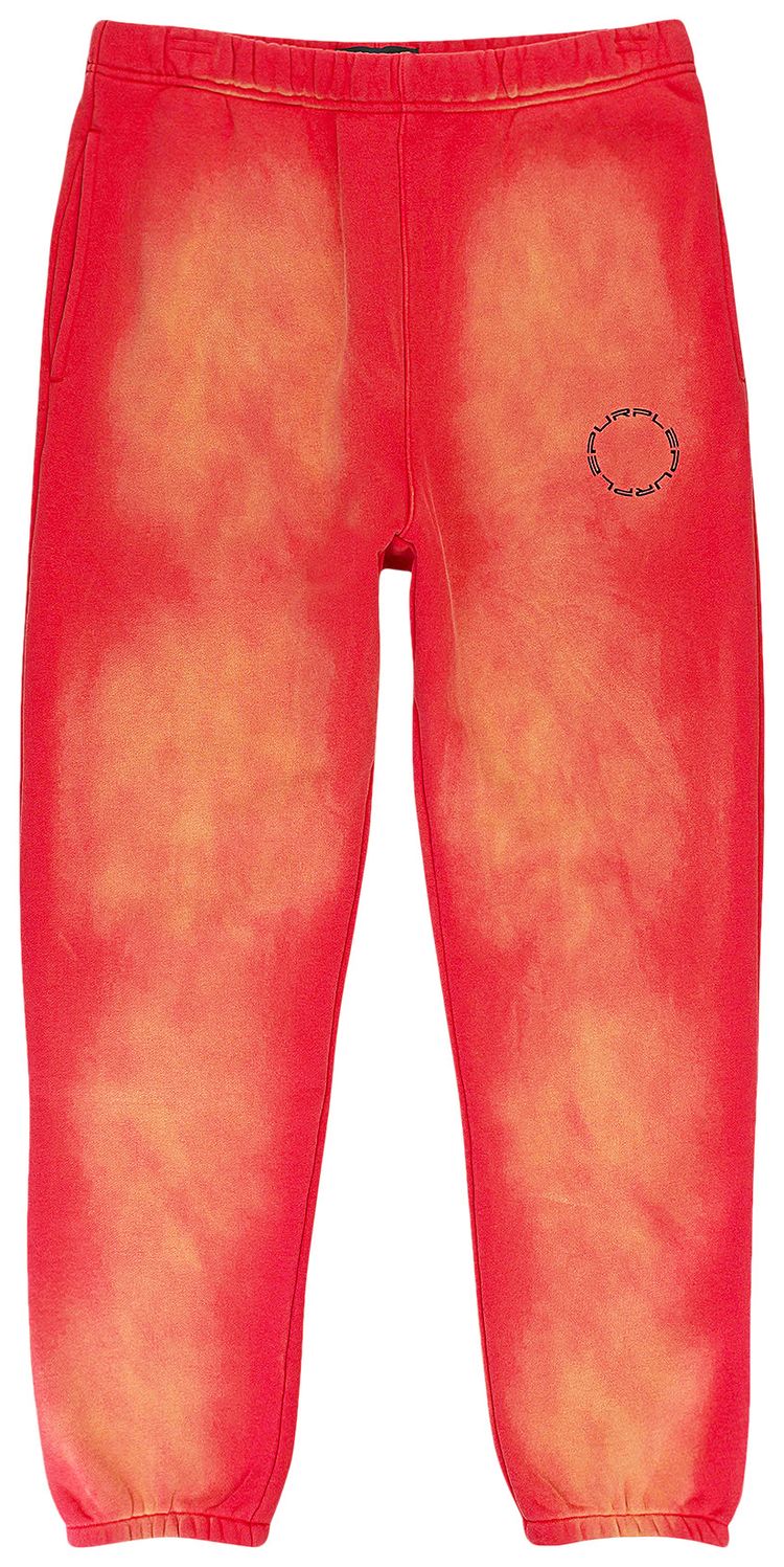 PURPLE BRAND Heavy Dry Fleece Track Pants Red
