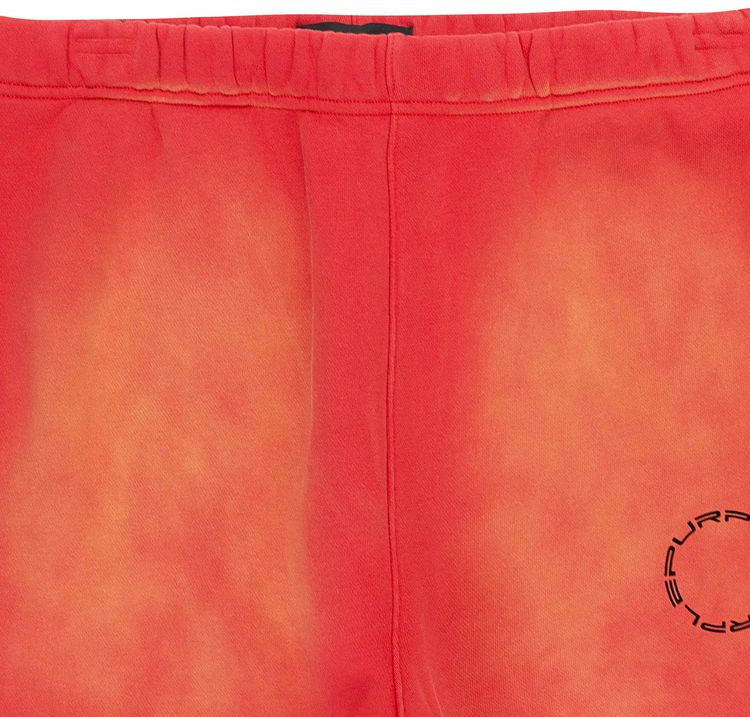 PURPLE BRAND Heavy Dry Fleece Track Pants Red