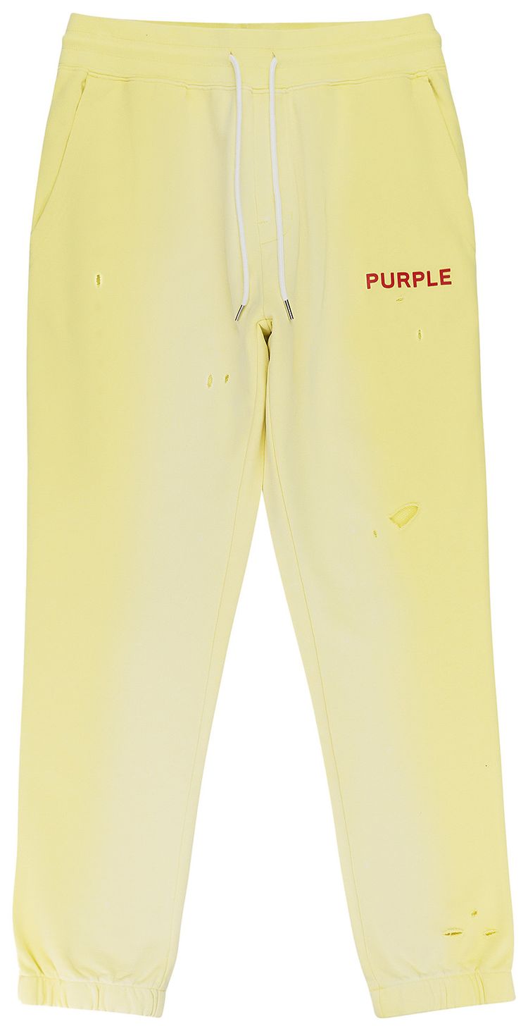 PURPLE BRAND French Terry Jogger Yellow