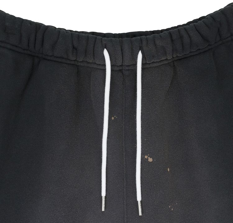 PURPLE BRAND HWT Fleece Short Black