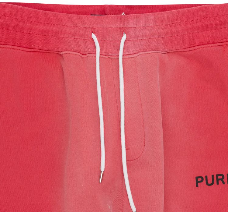 PURPLE BRAND French Terry Jogger Red