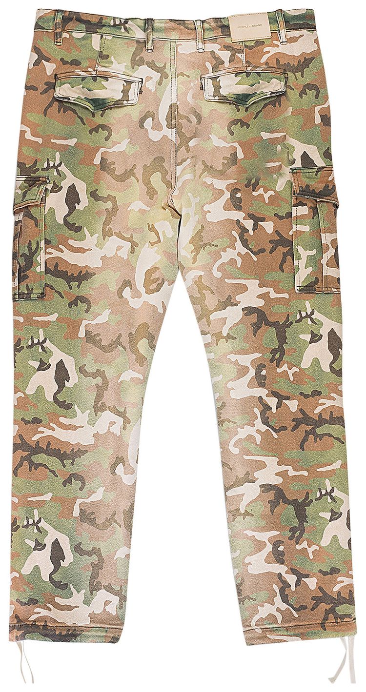 PURPLE BRAND Twill Cargo Pant Multi Camo