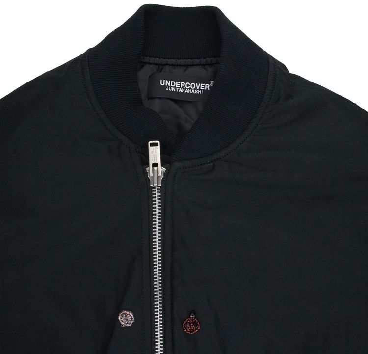 Undercover MA 1 Jacket Black