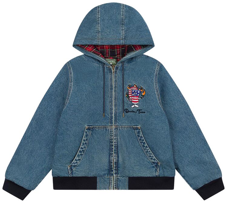 Denim Tears Firecracker Workwear Jacket Indigo
