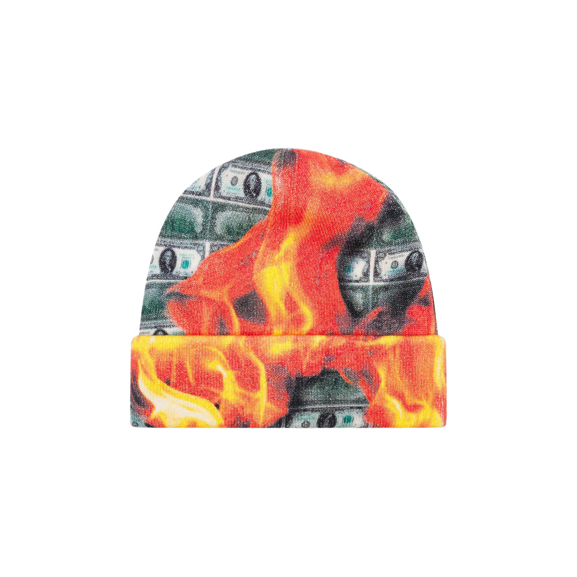 Denim Tears(Burn It All Skully)ニット帽ワンサイズ Buy Denim Tears Burn It All Skully 'Multicolor' - FW24AKH106
