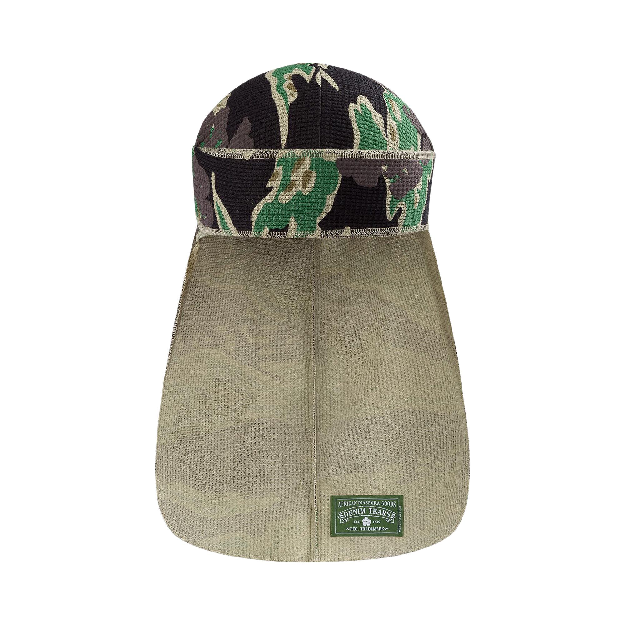 Buy Denim Tears Wreath Durag 'Green Camo' - FW24ADR0015 | GOAT UK