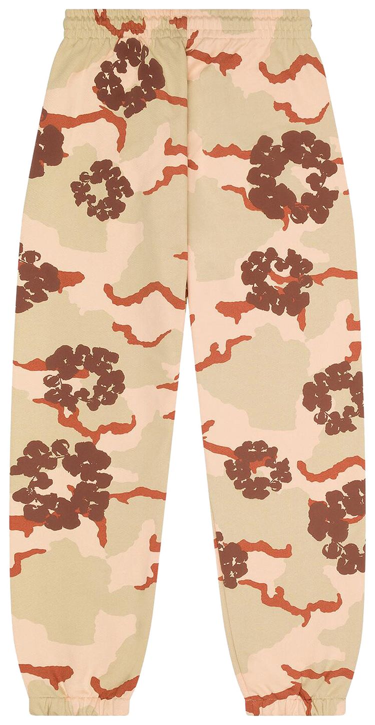 Denim Tears Wreath Sweatpant Tan Camo