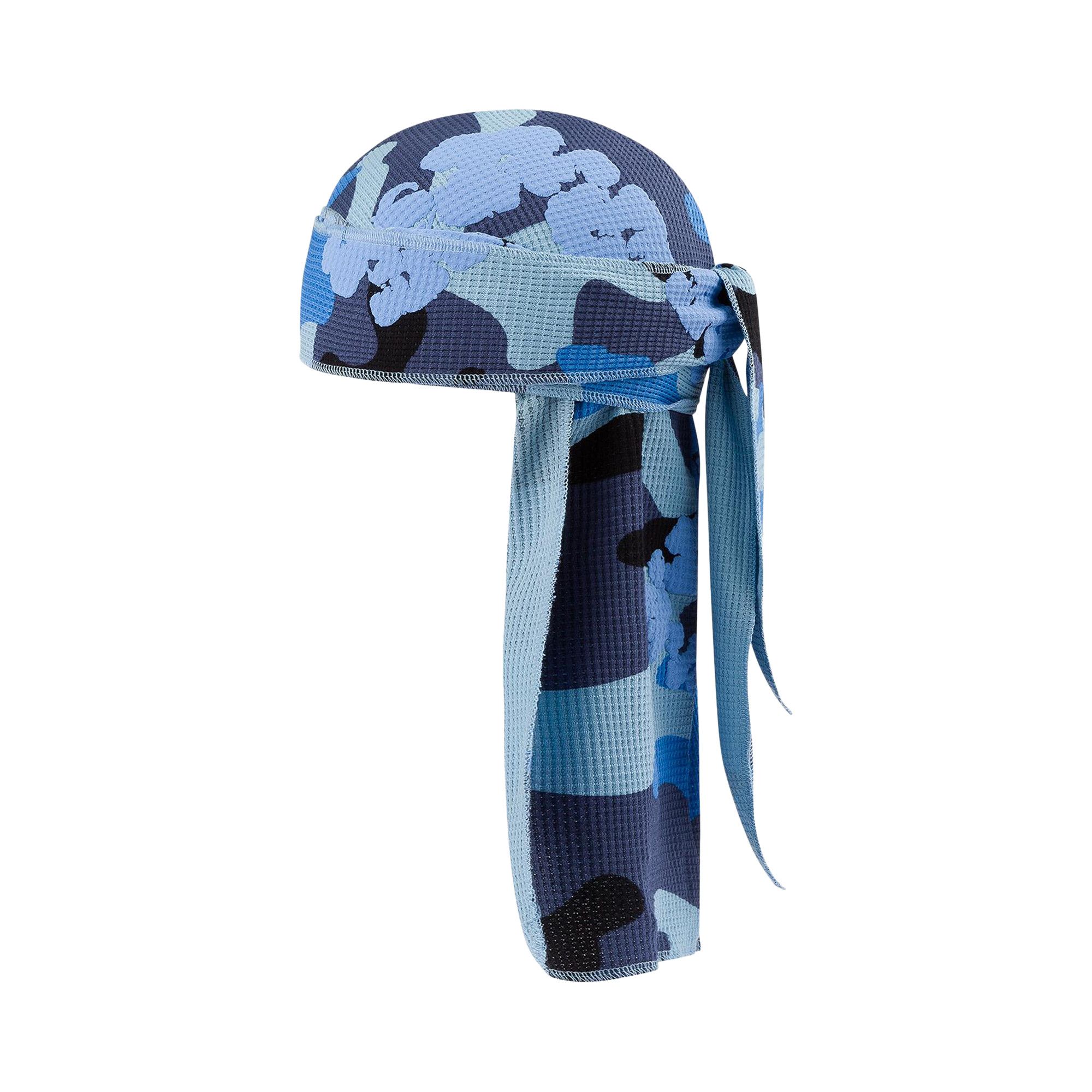 Buy Denim Tears Wreath Durag 'Blue Camo' - FW24ADR0012 | GOAT