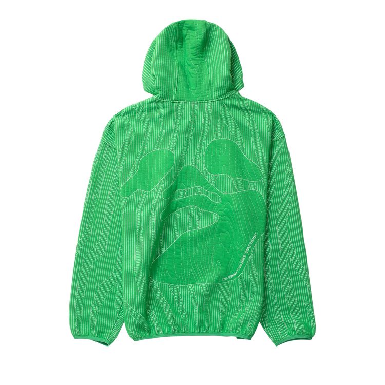 Off White x Nike NRG Engineered Hoodie Kelly Green