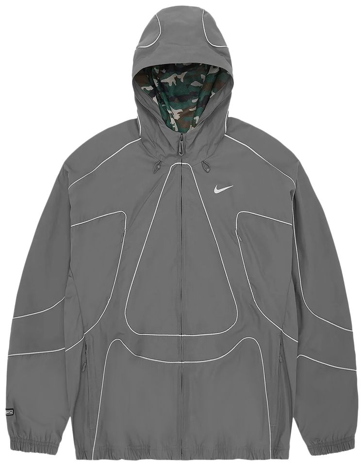 Corteiz x Nike NRG Tracksuit Jacket Gully Grey